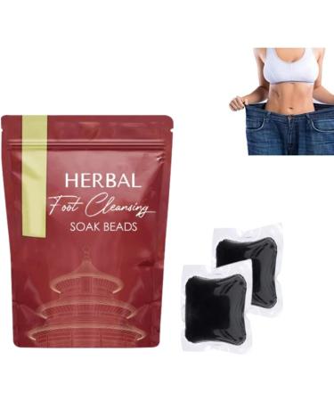 Herbal Detox&Shaping Cleansing Foot Soak Beads Herbal Detox and Shaping Foot Soak Beads Herbal Detox Cleansing Foot Soak Beads for Foot Care (1 Pack)