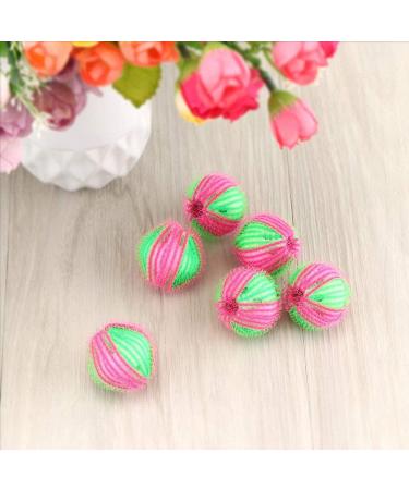 6 Pieces Washing Ball Reusable Laundry Wash Balls for Washing Machine Nylon Stain Removal Laundry Balls - Buy Online on SooperMarket.com