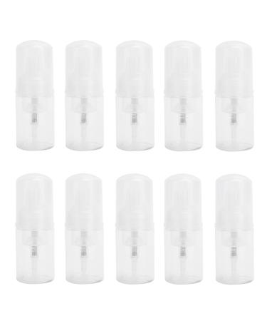 Foam Bottle 10pcs 30ml Empty Bottle PP Material Travel Portable Refillable Liquid Soap Dispenser Container with Lid