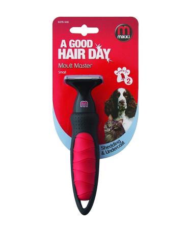 Mikki Dog Cat Puppy Grooming Shedding Tool Moult Master Brush Blade for Small Medium Pets