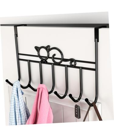 ABOOFAN 7 Door Hook Coat Hangers Hat Hangers Rustic Decor Over Door Organizer Hanging Office Storage Rack - Buy Online on SooperMarket.com