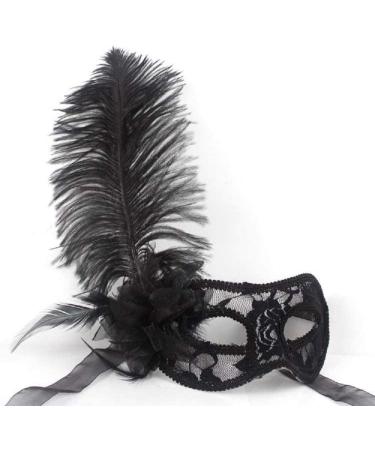 Piokio 20 pcs Natural Black Ostrich Feathers Plumes 8-10 inch(20-25 cm) Bulk for DIY Halloween Decorations  Wedding Party Centerpieces  Gatsby Decorations Black 8-10 - Buy Online on SooperMarket.com