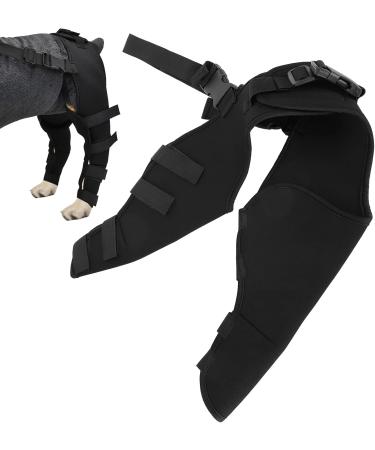 BORDSTRACT Dog Leg Braces for Hind Leg Adjustable Dog Knee Brace for Cruciate Ligament Injury Protecting Wounds Surgery Healing Arthritis Joint Pain and Muscle Sore HJ25 L - Buy Online on SooperMarket.com