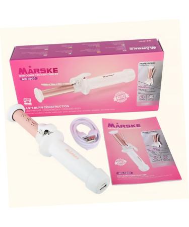 Mikinona Curling Irons Hair Mini Curling Wand Mini Curler Mini Hair Crimper Household Hair Curler USB Curling - Buy Online on SooperMarket.com