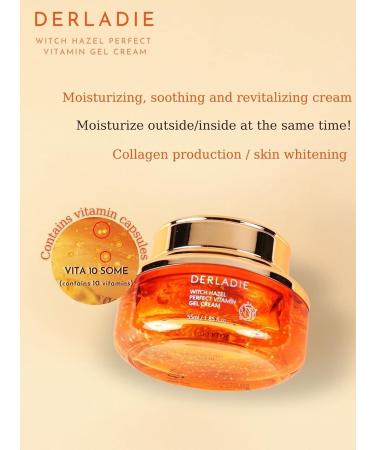 Buy Witch Hazel Perfect Vitamin Gel Cream 55ml | Hydrating Skincare | International Shipping Available - Buy Online on SooperMarket.com