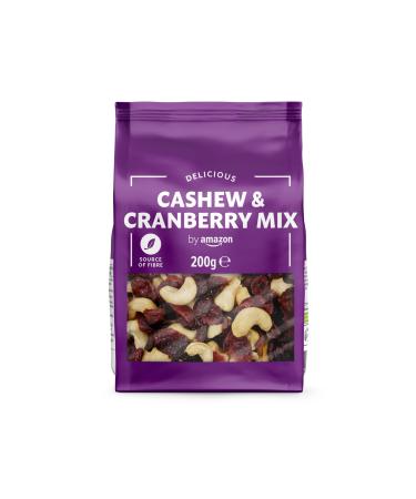 by Amazon Cashew and Cranberry Mix 200g (Pack of 1)