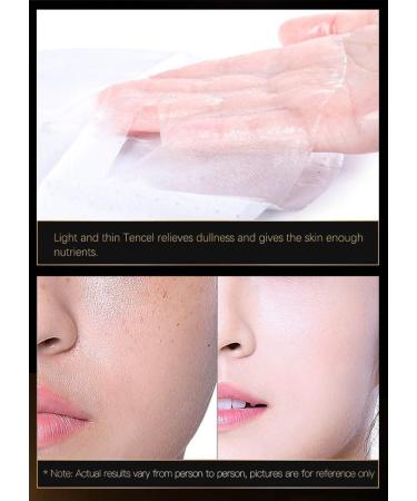 24k Gold Mask Sheet Mask Niacinamide Mask Nourishing & Moisturizing Hyaluronic Acid Mask Skincare For All Skin Types - Buy Online on SooperMarket.com