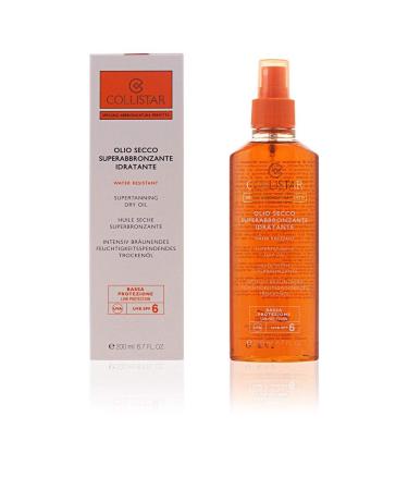 Collistar Super Tanning Dry Oil Water Resistant Spf15 200ml