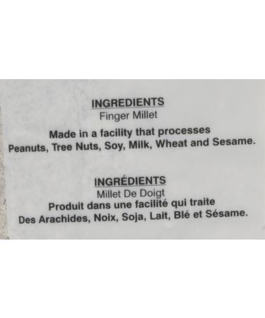 Udupi Ragi Flour - 907g (2 lbs) Pack of 2 | Premium Finger Millet Flour - Buy Online on SooperMarket.com