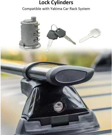 Yakima SKS Car Rack Lock Cylinders - 4 Pack Replacement Cores with Keys and Control Key - Buy Online on SooperMarket.com