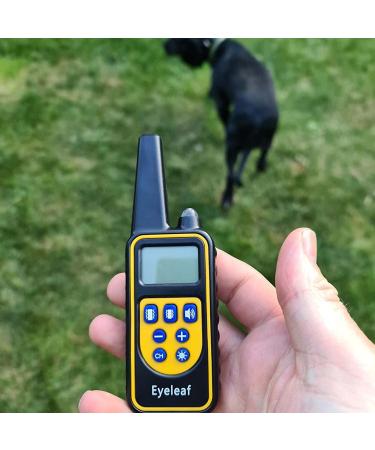 NO SHOCK Vibrating Dog Training Collar with Remote Control - Waterproof, 500 Yards Range - Vibration/Beep Mode for Home Training - Buy Online on SooperMarket.com