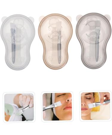 minkissy 9 Sets Bowl Brush Silicone Mixing Bowl Bowl Pp Soft Fur Mixing Spoon - Buy Online on SooperMarket.com