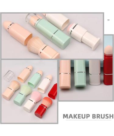WOFASHPURET 2 in 1 Makeup Brush Concealer Brush Powder Brush Bronzer Brush Foundation Applicator Blush for Cheeks Blush Makeup Brush Sponge Travel Contour Brush Artificial Fiber - Buy Online on SooperMarket.com