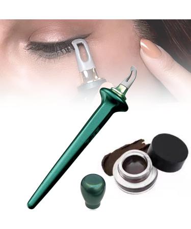 Aaiffey Eyeliner Applicator Kit with Waterproof Brown Cream - Easy No-Skip Green Eyeliner Tool Set - Buy Online on SooperMarket.com