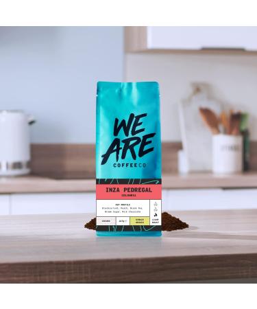 Coffee Ground for Cafetiere 227g Bag Colombian Ground Coffee Chocolate & Fruits Notes 100% Arabica Light Roast Speciality Freshly Roasted Single Origin (We Are Coffee Co) Ground Cafetiere 227 g (Pack of 1) - Buy Online on SooperMarket.com