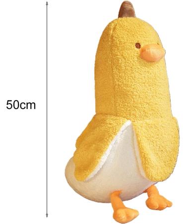 Napacoh Banana Duck Plush Toy 50cm Yellow - Adorkable Cartoon Sleeping Pillow for Girls - Buy Online on SooperMarket.com