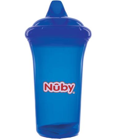 Nuby No-Spill Sippy Cup for Baby and Toddler 9oz - Dual-Flo Valve, Color May Vary - Buy Online on SooperMarket.com