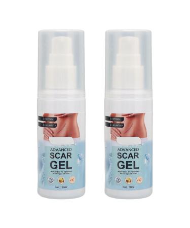 Stretch Marks Remover Scar Gel 2Pcs Stretch Marks Remover 50ml Allantoin Vitamin E Hydrate Renew Smoothing Scar Gel Stretch Marks Scars Prevention Remover for Burn Surgery