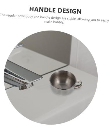 Beavorty 4pcs Stainless Steel Shaving Soap Bowl Set | Travel-Friendly Cream Bowls for Men s Grooming - Buy Online on SooperMarket.com