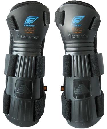 Demon Snow Flexmeter Double Black Medium Wrist Guard - Impact Protection - Buy Online on SooperMarket.com