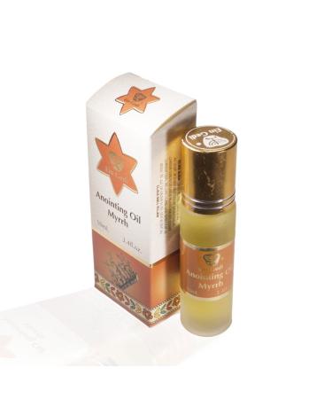 NEW !!! Roll On Anointing Oil Myrrh 0.34oz From Holyland Jerusalem