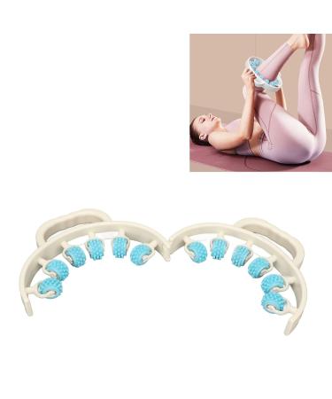 Muscle Roll Leg Massage Device - Relaxation & Relief for Sore Muscles | Indoor Sports & Pilates Equipment (Sky Blue) - Buy Online on SooperMarket.com