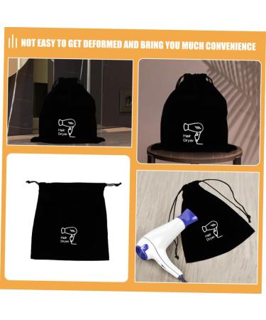 HAPINARY Flannel Hair Dryer Bag Hair Dryer Travel Pouch Travel Bag for Hair Styling Tools Hair Curler Travel Bag Hair Dryer Bag Drawstring Hair Dryer Storage Hair Tools Travel Bag - Buy Online on SooperMarket.com