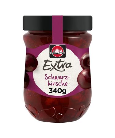 Schwartau Extra Jam Black Cherry 340 g