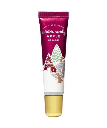 Bath and Body Works WINTER CANDY APPLE Lip Gloss 0.47 Fluid Ounce (2019 Edition)
