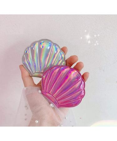 ZMGMSMH Seashell Compact Makeup Mirror - 4 Color Shell Girls Mirror for Props - Buy Online on SooperMarket.com