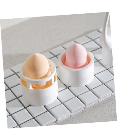 minkissy Sponge Drying Rack Beauty Sponge Holder Sponge Stand Storage Makeup Sponge Holder Powder Puff Rack Sponge Rack Drying Rack White Gourd Cotton White Sponge Holder - Buy Online on SooperMarket.com