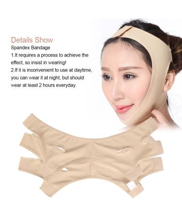 Facial Lifting Slimming Belt V Shape Lift Up Thin Mask for Double Chin Reduction - Daily Wear (Size L) - Buy Online on SooperMarket.com