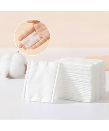 Buy Hypoallergenic Makeup Remover Cotton Pads | Soft Strong Lint-Free | Ideal for Face Lips Eyes & Nail Polish Removal - Buy Online on SooperMarket.com