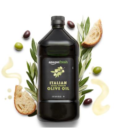 AmazonFresh Italian Extra Virgin Olive Oil, 2 Liter Italian 67.63 Fl Oz (Pack of 1)