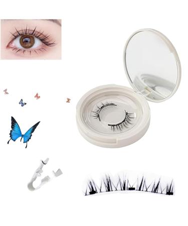 Crafty Magnetic Eyelashes Kraftyco Magnetic Eyelashes Viral Magnetic Lashes No Glue Needed Magnetic Eyelashes Kit Easy To Wear And Remove Reusable (EM11)