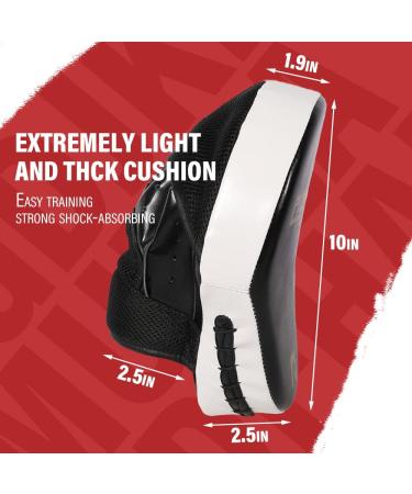 Punching Mitt Curved Boxing Pad for MMA Muay Thai Training - Single Hand Target for Dojo Sparring - Buy Online on SooperMarket.com