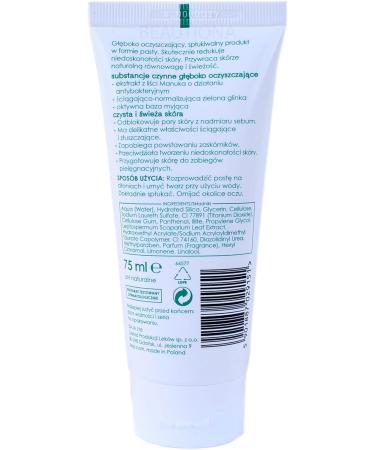 ZIAJA - MANUKA TREE EXTRACT - DEEPLY CLEANSING PEELING PASTE - 75ml - Buy Online on SooperMarket.com