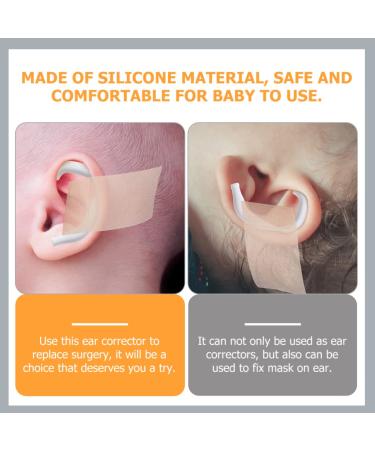 Protruding Ear Corrector | Silicone Support for Misshapen Ears | 5 Pairs - Buy Online on SooperMarket.com