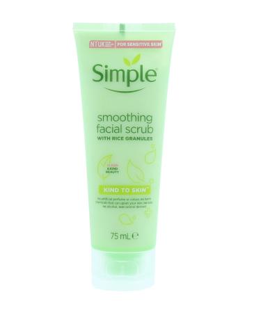 Simple Kind To Skin (Pack Of 2) Smoothing Facial Scrub X 75ml