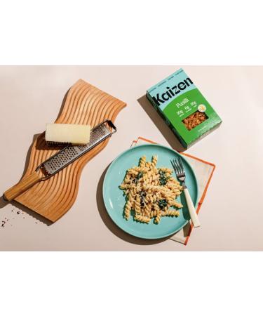 Kaizen Low Carb Pasta Fusilli - Gluten-Free, High Protein, Keto Friendly, Plant Based - 8oz (Pack of 3) - Buy Online on SooperMarket.com