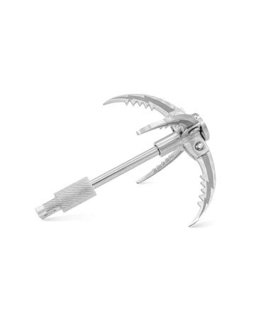 JWWYJ Folding Claw Grappling Hook - Multifunctional Stainless Steel Hook for Outdoor Survival, Camping, and Hiking