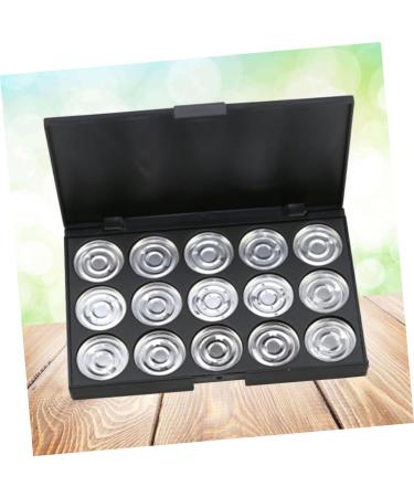 Estuche De Maquillaje 1pc Cosmetic Palette Practical 15 Holes Portable Durable Eyeshadow Palette Empty Eyeshadow Case Eyeshadow Case for Girls Makeup Cases - Buy Online on SooperMarket.com