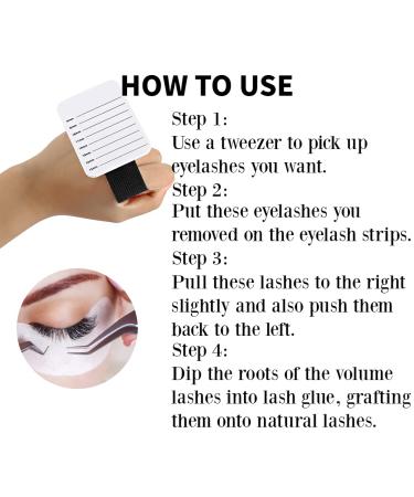 Premium Eyelash Holder for Eyelash Extensions | Adjustable Nylon Velcro Wrist Fastener | International Shipping Available - Buy Online on SooperMarket.com