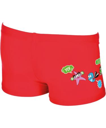 Arena Children's AWT Kids Boy Short Swim Trunks - Red - Best Quality & Fast International Shipping - Buy Online on SooperMarket.com