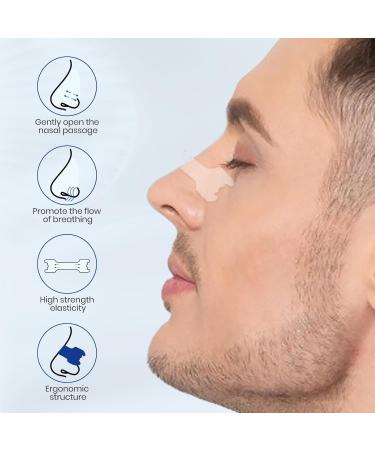 MQUPIN Upgraded Nasal Strips Safe Promotes Nose Breathing Easy Removal(66mm*19mm) (75 Counts 1 box) 75 pcs - Buy Online on SooperMarket.com