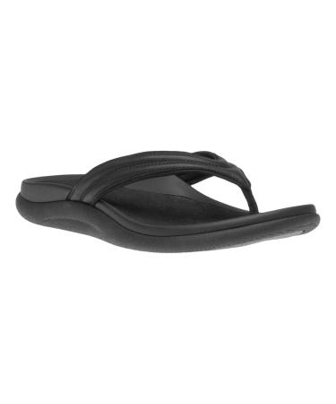 ABEO Morgan Metatarsal - Flip Flop Sandals 9.5 Black