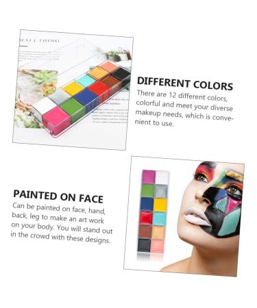 Angoily Body Painting Kit - Oil Based Face Paint for Halloween Parties & Kids Art Supplies - Buy Online on SooperMarket.com
