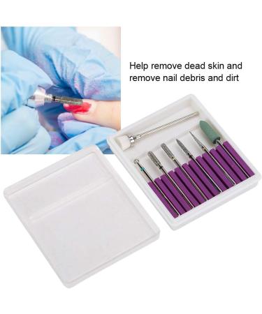 NAROOTE Nail Grinding Heads Nail Art Grinding Head Dead Skin Removal Nail Drill Bits Sanding Polishing Head Set(GH-06) - Buy Online on SooperMarket.com