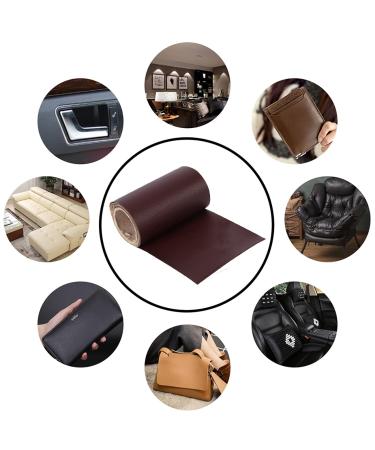 Brown Leather Repair Tape 79x17 - Self-Adhesive Patch for Car Seats, Sofas & Furniture - Buy Online on SooperMarket.com