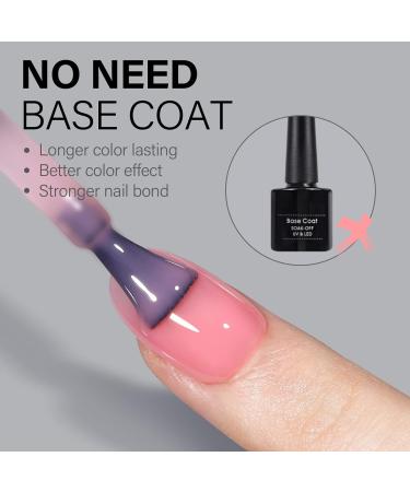 AILLSA Semi-Oval Nail Tips - 240 Pcs, Matte Soft Gel Pre-shaped Full Cover Acrylic Clear Fake Nails for Soak Off Extension - Short Oval 15 Sizes - Buy Online on SooperMarket.com